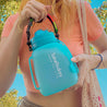 40oz Collapsible Water Bottle with Straw Lids & Paracord Handle - TakeTodayLife